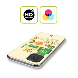 Head Case Designs Basket Starterpaket Soft Gel Handyhülle Hülle kompatibel mit Realme C15