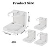 Folding and Adjustable Drink Holder,Adjustable Folding Drink Holder with Screws,Universal