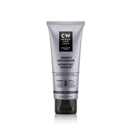 CW Beggs Energy+ Moisturizer for Men, Normal to Dry Skin, Anti-Fatigue Face Cream, Hypoallergenic, Fragrance-Free, Paraben-Free, Alcohol-Free, Mineral Oil-Free, Cruelty-Free, 2.5 Fl. Oz.
