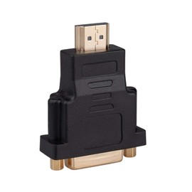 DVI Female to HDMI Male (DVI-D Dual Link 24+5) HDMI Female to DVI Male Adapter 1080P Full HD Converter