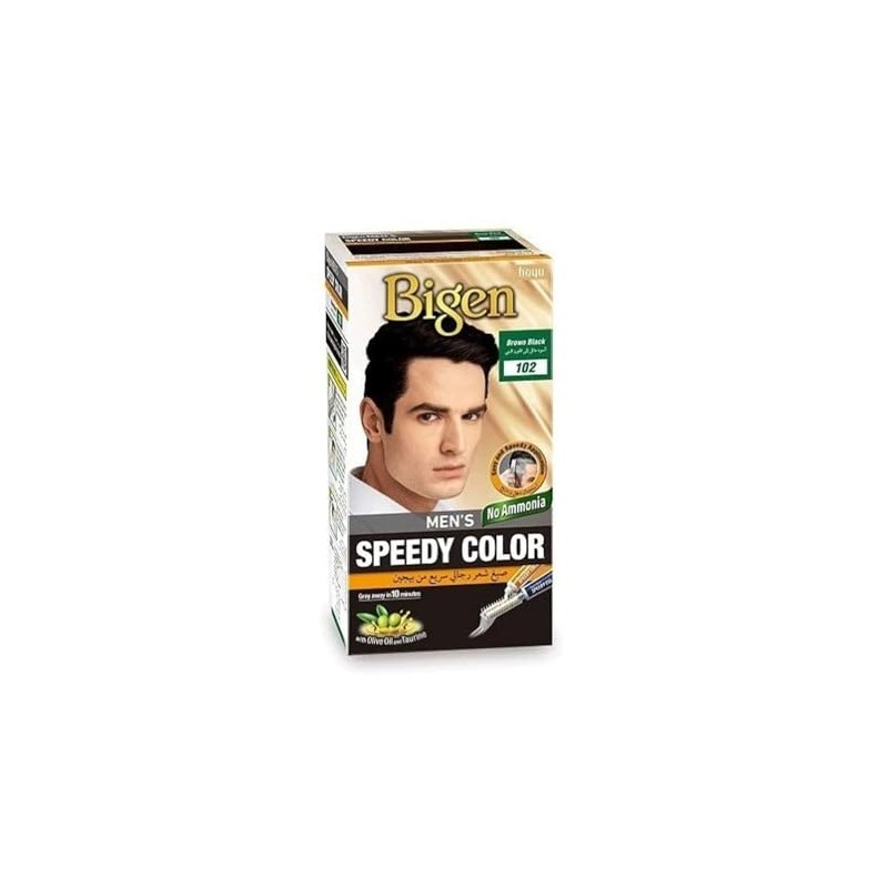 Bigen 102 Tinte Para Caballero, Negro Natural