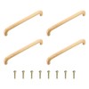 sourcing map 4Pcs Wood Drawer Pulls Handles, 192mm/7.56" Hole Spacing