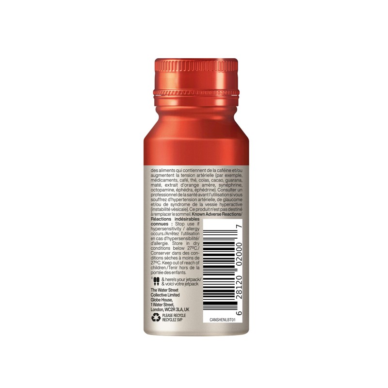 Ryde Energize Shot | Tropical Flavor | 8 pack of