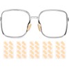 HARFINGTON 5 Pairs Eyeglass Nose Pads Soft Foam Anti Slip