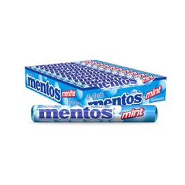Mentos - Chewy Mint Rolls - Pack of 20 - Refreshing Chewy Candy for On-the-Go Freshness