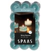 Spaas 30 Scented Clearlights, Tealights in Transparent Clear Cup, ±