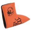 Golf Putter Headcover Orange Sailor's Hat Pattern PU Waterproof Surface