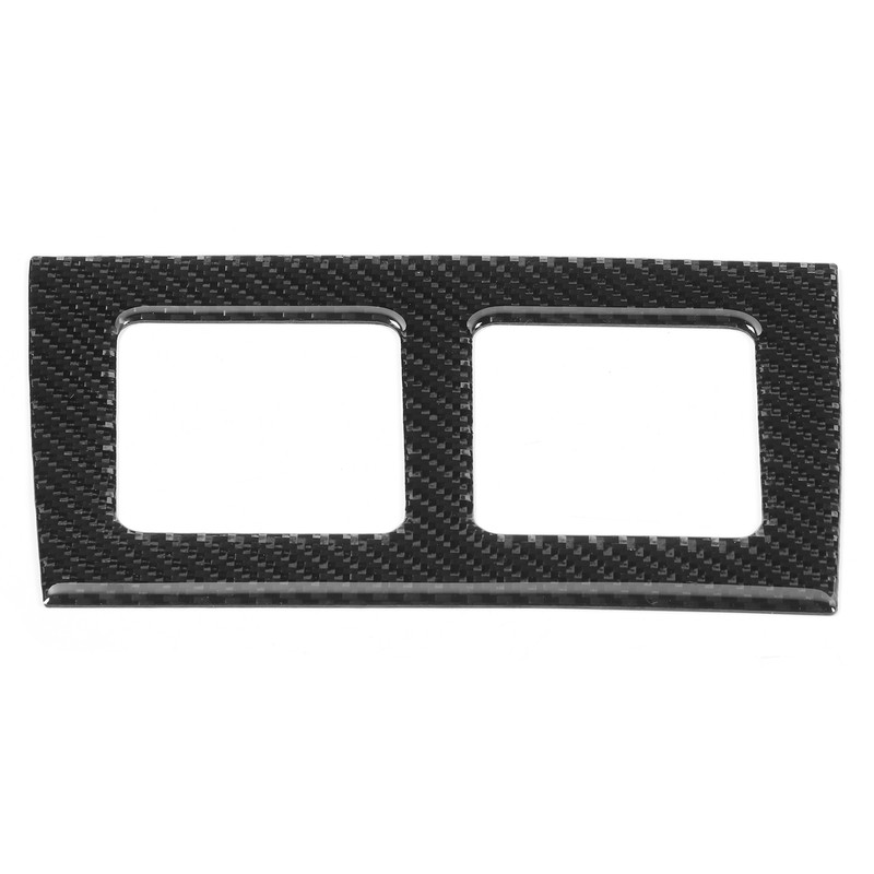 Carbon Fiber Rear Air Outlet Vent Cover Trim Fit for