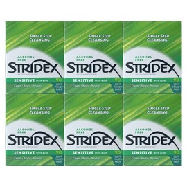 Stridex Sensitive Pads 90 Sheets (6 Packs) / Circle / 스트라이덱스 센시티브 패드 90매 6개  써클