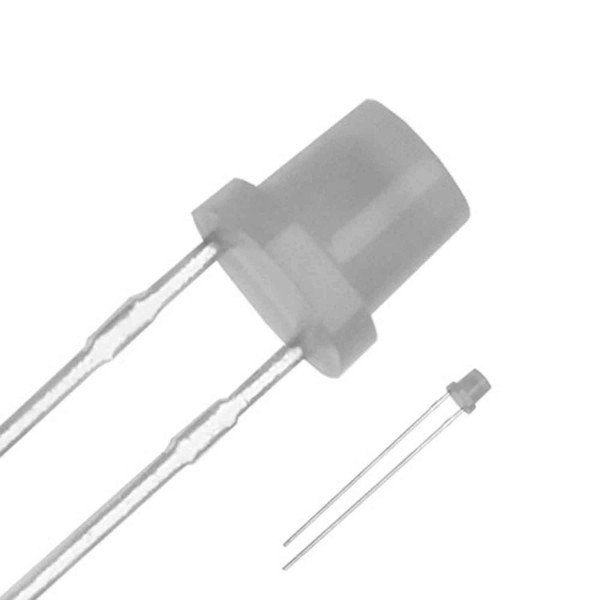 Lighthouse LEDs 50 x LED 3mm Cool Pure White Diffused