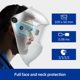 GYS 045774 LCD Promax 9/13 G Welding Helmet Silver