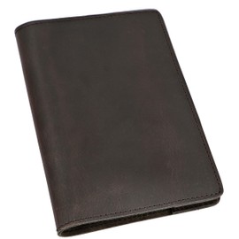 Gusti Buch Leder - Lahja Notizheft Notizbuch Skizzenbuch Gästebuch Tagebuch Schwarz Leder