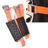 2Pcs Car Escape Board Chain Design Portable Anti Slip Rugged