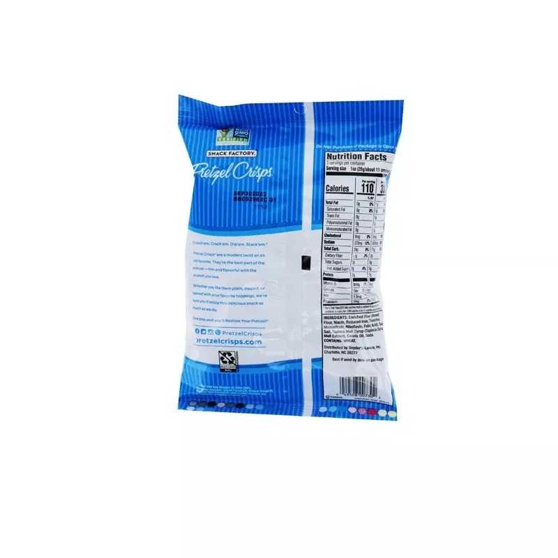 Snack Factory Pretzel Crisps - Original 8 Count - 3oz