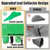 UQM Leaf Collector,Extra Large Portable Pop Up Leaf Bags, Foldable
