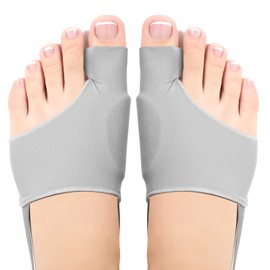 hamtima Bunion Corrector for Women & Men – 1 Pair Big Toe Straightener with Soft Gel Pads, Comfortable Toe Separator for All-Day Wear, Bunion Relief for Hallux Valgus, Washable, Fit Left & Right Foot