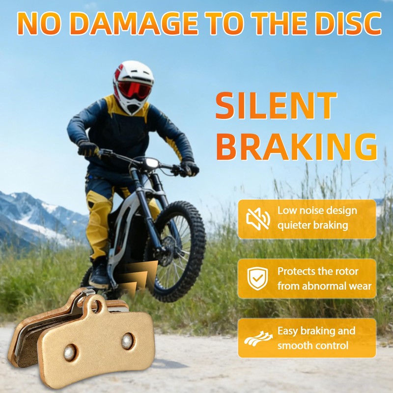JFG RACING Front or Rear Brake Pads for Electric Dirt