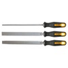 Wooden Rasp Set 3 Piece Flat Half Round 200mm