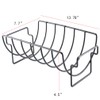 KUNANG BBQ Rib Racks for Smoking,Turkey Roasting Rack Roast Rack