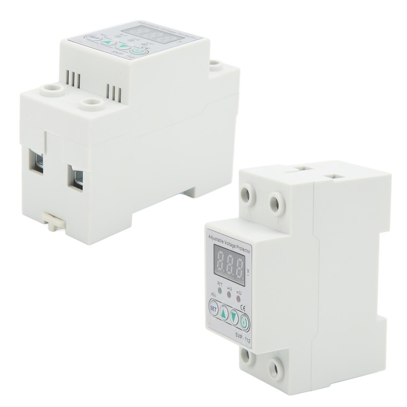 Over Under Voltage Protector Volt Protective Device Adjustable Auto Delay