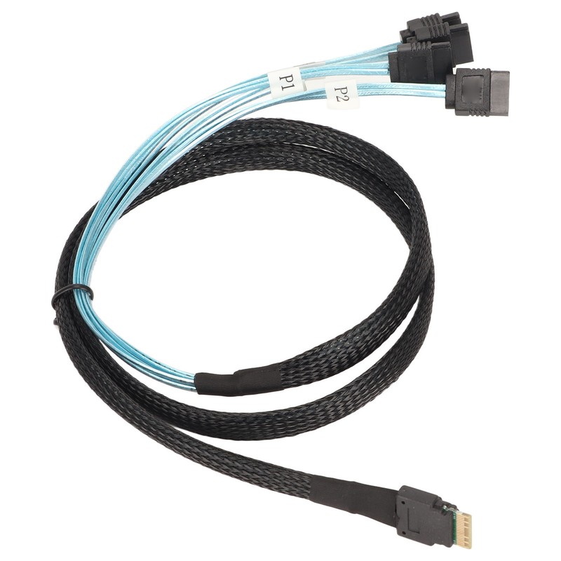 SAS Cable SFF‑8654‑4 SATA 7 Pin Array Disk Faster Transmission