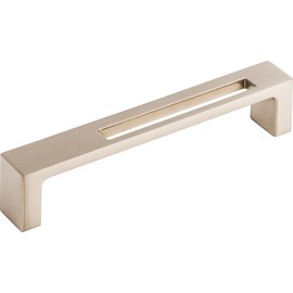 Top Knobs - TK266BSN - Modern Metro Slot Pull 5" (c-c) - Brushed Satin Nickel - Sanctuary II Collection