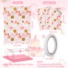 GAOHUI Pink Wrapping Paper, Cute Girls Birthday Wrapping Paper Female