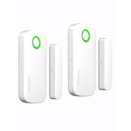 VOCOlinc Door Alarm Magnetic Window Locks Contact Sensor Wireless Smart Doorbell Chime No Hub Required ONLY Works with Apple HomeKit Home Security Bluetooth Low Energy Remote Access
