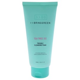 Bring Green Trouble Cleansing Foam - Tea Tree Cica for Women - 10.14 oz Cleanser