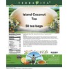 Island Coconut Tea (50 tea bags, ZIN: 427135)