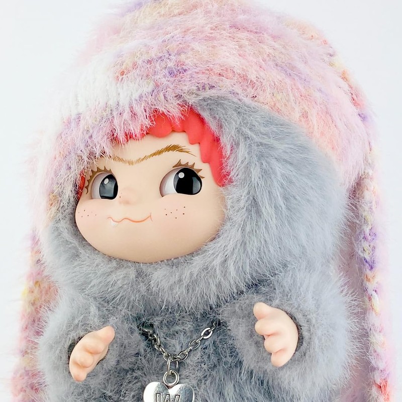 Wakuku Rose 1 Pack Trading Mascot Series FUZZY TRENDY FUN