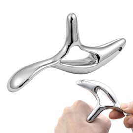 1 Piece Metal Massager, Manual Massage Tools, Body Relaxation Supplies, Suitable for Legs, Neck, Back, Etc.