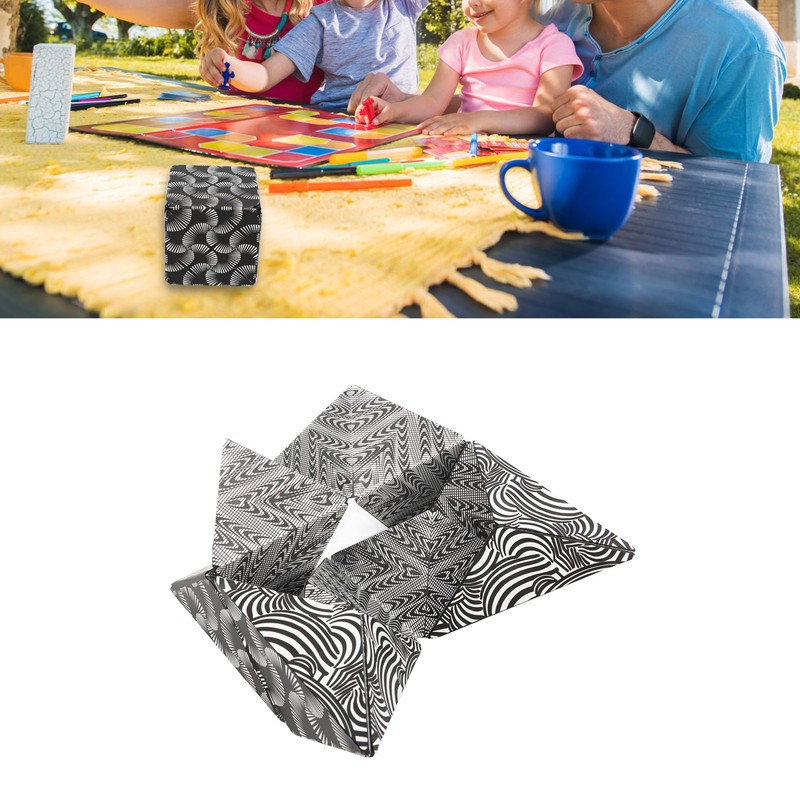 Shape Cube Magnetic ABS Geometric Cube Puzzle Toy for Daily