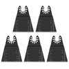 5PCS Oscillating Multitool Blades, 65mm Multitool Quick Release Saw Blades,