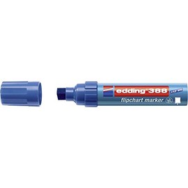 Flipchart-Marker Sharpie 388, Chisel Tip, Line Thickness Approximately 4.0-12.0 mm, Blue