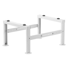 VEVOR Mini Split Ground Stand, Adjustable Anti-Vibration Mini Split Stand for 9000-60000 BTU Ductless Air Conditioner Heat Pump, Heavy Duty AC Base Bracket Floor Mount w/ 770LBS Max. Load Capacity