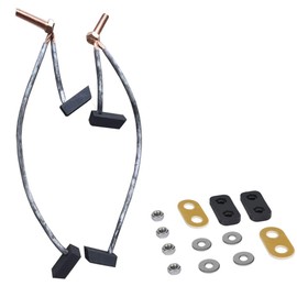 Dr.Acces Motor Brush Set(1017946) 1994-up 36 & 48-Volt Fits Club Car & Golf Cart Yamaha Electric G8, G9, G14 & G16. (2/ Package) with Insulator Kit(1017947)