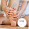 WOONEKY 4pcs Foot Care Tools Transparent Callus Removers Exfoliators for