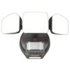 Beams Wired Floodlight - 3-Head Outdoor Motion Sensing LED Security
