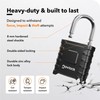 NovLock High Performance Combination Lock 4 Digit Weatherproof & 8