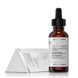 2023 Award-Winning Ferulic Acid Serum - with 20% Vitamin C + E, Retinol & Double Weight Hyaluronic Acid. Brightening, Anti-Age, Photo Damage. 30ml