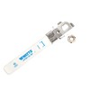 Watts LFFBV-3C-M1 Series 1" Lead-Free 2-Piece Full Port Chrome-Plated Brass