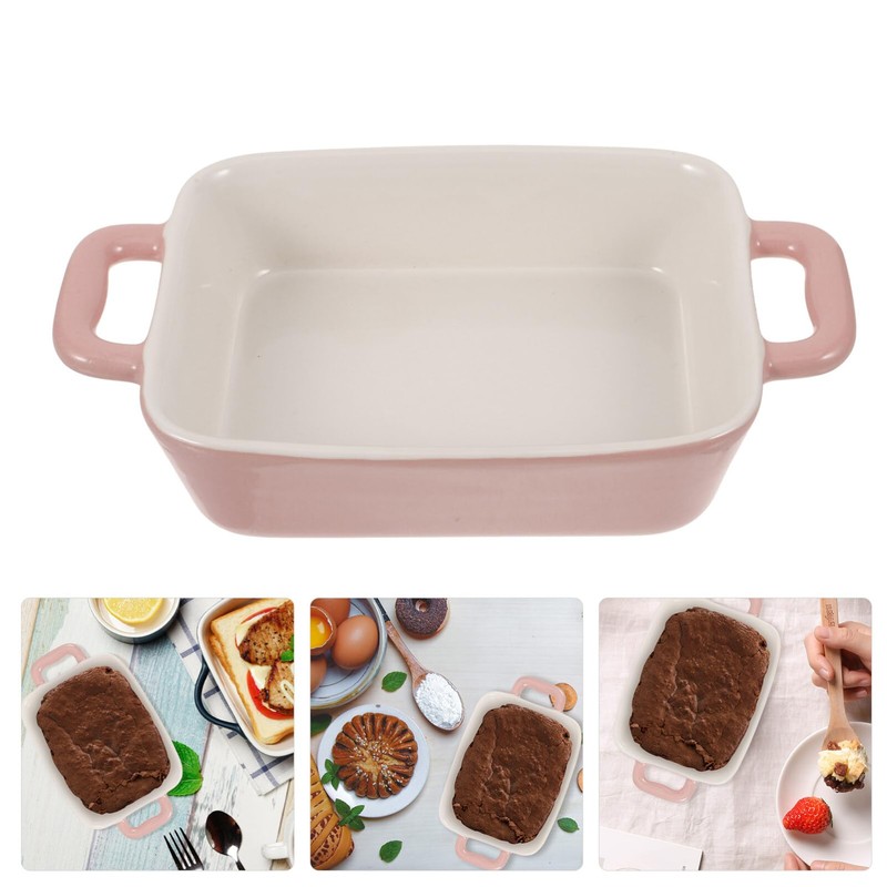 Angoily Ceramic Baking Mould, Casserole Dish for the Oven with