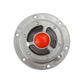 ROAD SUPERIOR TRUCK PARTS Standard Aluminum Trailer Hub Cap Replacement for 348-4195 with ESP (Extended Service Plug)