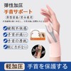 手首 サポーター 【超薄型/内蔵スプリングバー】 腱鞘 固定 保護 親指 サポーター 調整可能 親指付け根サポーター