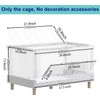 Hamster Cage & Guinea Pig Cages, Acrylic Cage for Small