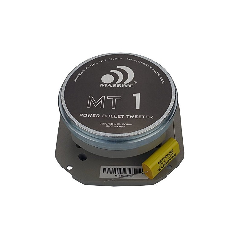 Massive Audio MT1V2 3.5" Power Bullet Tweeter | 4 Ohm,