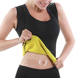 Canotagio Chaleco Sauna para Mujer. Faja de Neopreno para Moldear Abdomen, Cintura y Espalda. Faja Deportiva Mujer para tonificar, Sudar y Quemar...  