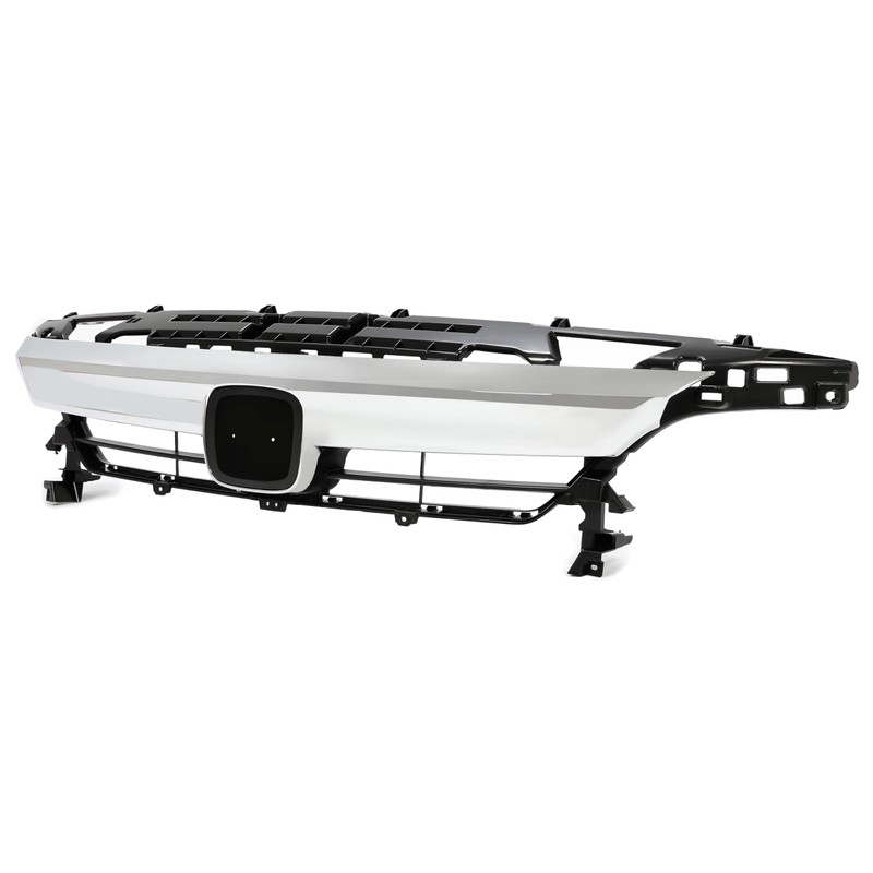 HECASA Front Grille Compatible with 2021-2022 Honda Accord Grill Chrome