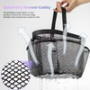 Mesh Shower Caddy Portable，Quick Dry Shower Caddy Bag for Bathroom,